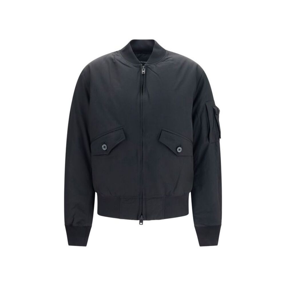 Y-3 Black Polyamide Men's Bomber